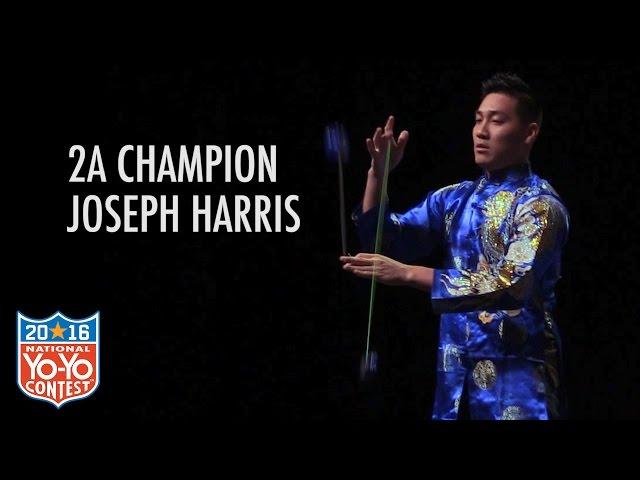 Joseph Harris - 2A Final - 1st Place - 2016 US Nationals - Presented by Yoyo Contest Central