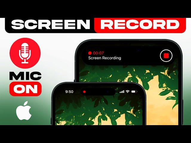 How to SCREEN RECORD on iPhone 13 - Hidden Setting in iOS 17