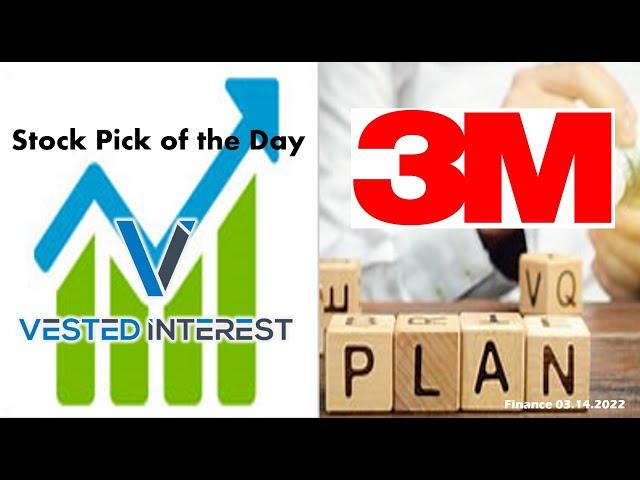 Stock pick of the day 3M #dividendinvesting2022 #DividendStockstoBuy #stocksImbuyingnow #stocks