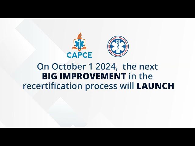 National Registry Recertification Application Redesign