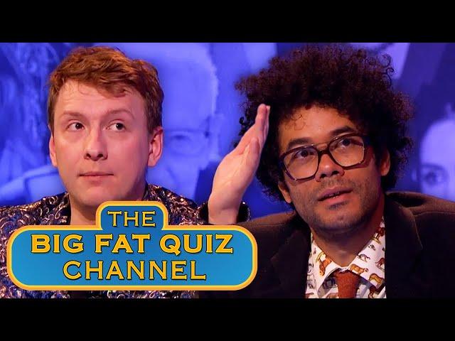 Best of Richard Ayoade & Joe Lycett aka Lycett to Thrill | Big Fat Quiz Of The Year