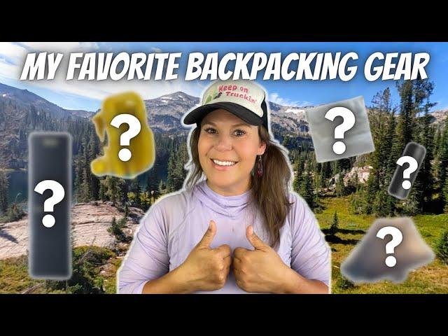 My Favorite Backpacking Gear I Used on Trail This Year | 2024