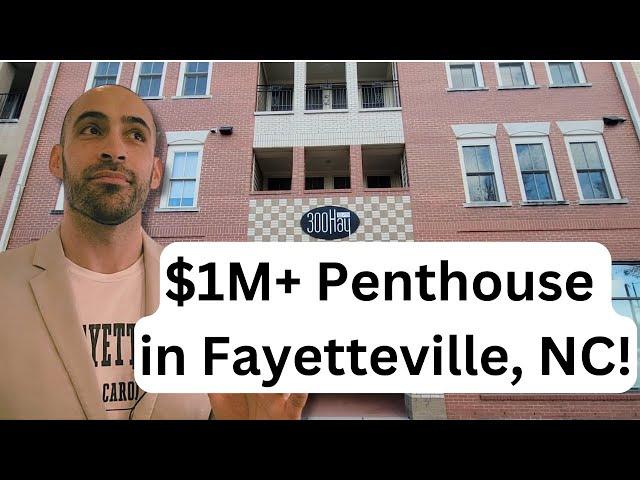 $1+ MILLION DOLLAR Penthouse TOUR | Downtown Fayetteville, NC