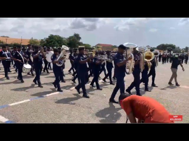 Passing-out Parade of Newly Police recruits at National Police Training school, Tesano Accra