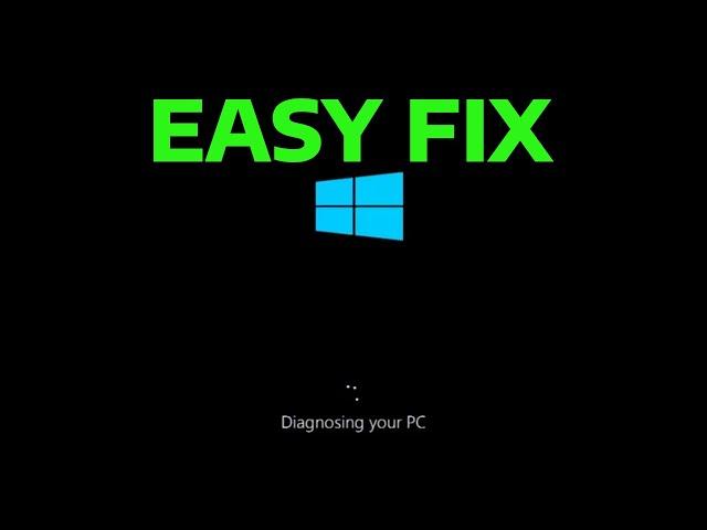 How To Fix Diagnosing Your PC Repairing Stuck Error in Windows 11