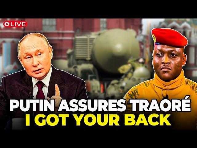 Putin Assures Ibrahim Traore That Nothing Will Happen To Him As Long As He is Alive.