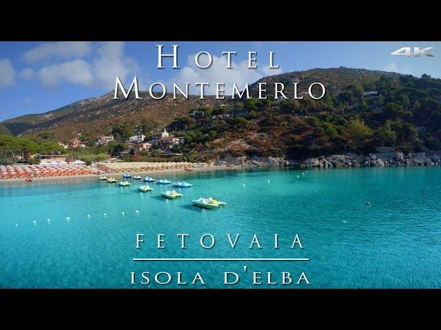 Video Promozionale Hotel Montemerlo isola d'Elba Spiaggia di Fetovaia - Drone 4k