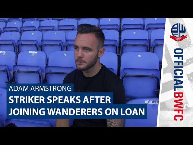 ADAM ARMSTRONG | Striker's first interview after joining the club on loan