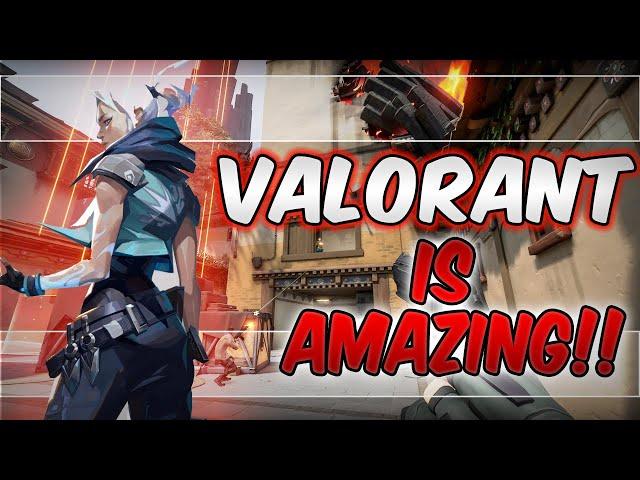 VALORANT IS AMAZING!! 1ST EVER GAME!