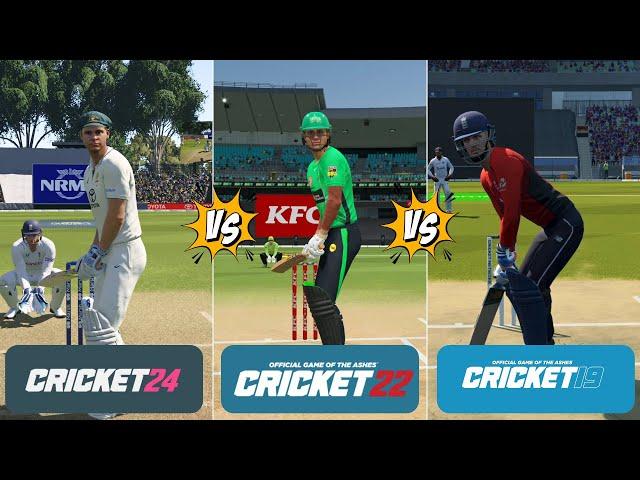 Cricket 24 vs Cricket 22 vs Cricket 19: The Ultimate Graphics & Gameplay Comparison