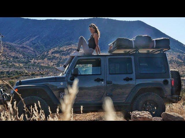 FROM VAN LIFE TO JEEP LIFE - Glamping In The Middle of Nowhere