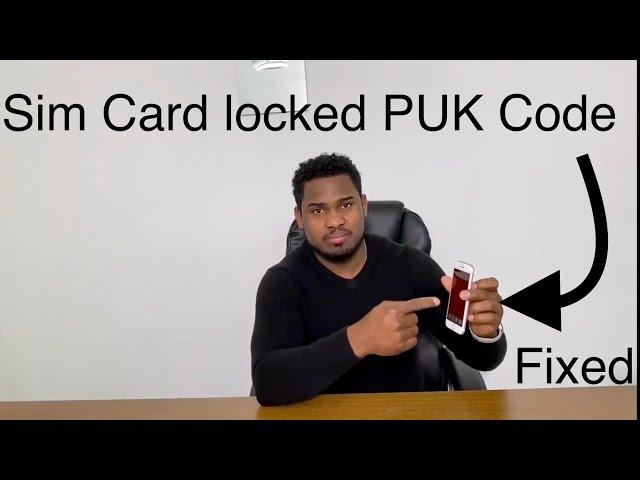 How to unlock Sim Card PUK Code / Sim Card is locked/ PUK Code for Sim Card