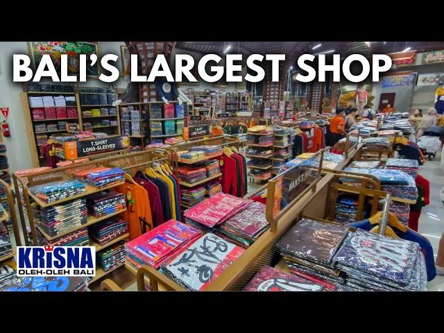 I Went to the Biggest Souvenir Shop in Bali: Krisna Oleh Oleh