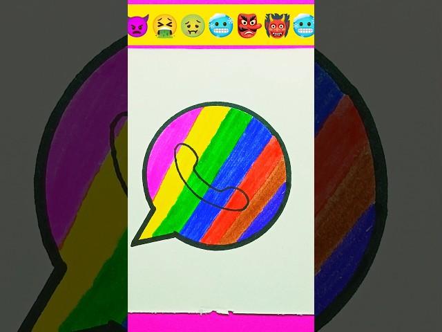 WhatsApp colouring | #shorts #whatsapp #drawing #art #india #viralvideo #shortsfeed #trend #shosrt