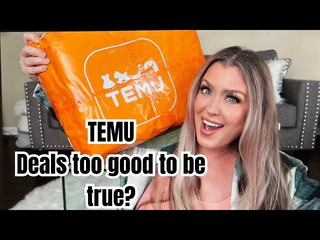 TEMU HAUL | TEMU DEALS TO GOOD TO BE TRUE? | HOTMESS MOMMA MD