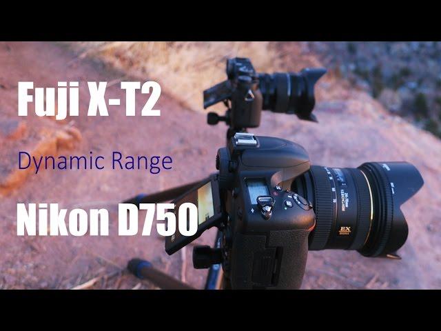 Fujifilm X-T2 vs. Nikon D750 | Shooting extremely high dynamic range