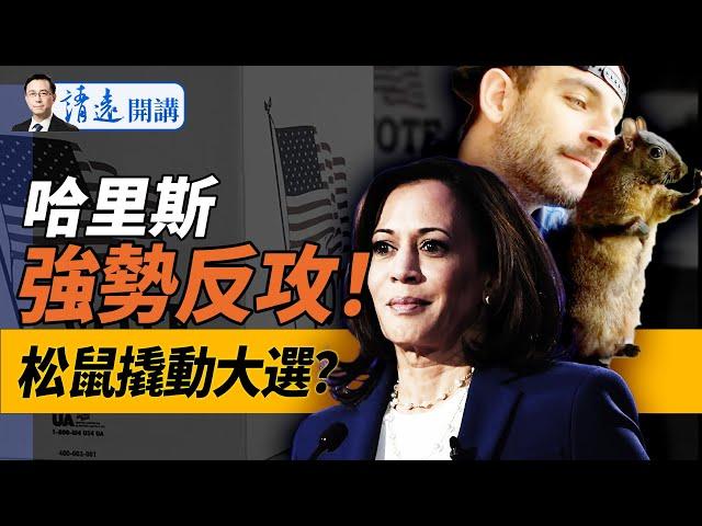 哈里斯強勢反彈藍牆州領先；小松鼠意外攪動大選！馬斯克凌晨發數據；最高法院又下重磅裁決！｜靖遠開講 唐靖遠 | 2024.11.02