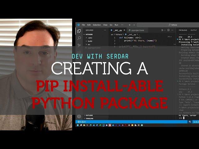 Creating a pip install-able Python package