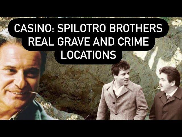 CASINO MAFIA : THE REAL LIFE AND DEATH OF THE SPILOTRO BROTHERS - Graves & Crime Locations