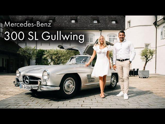 Unleashing the legend: The Mercedes-Benz 300 SL Gullwing 🪽 I Driving experience