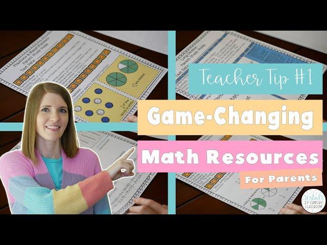 Game-Changing Math Resources for Parents |  Teacher Tip #1