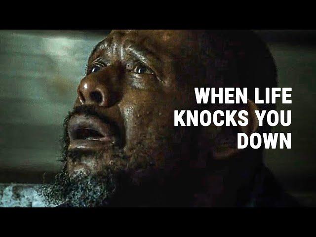 WHEN LIFE KNOCKS YOU DOWN - Powerful Motivational Speech