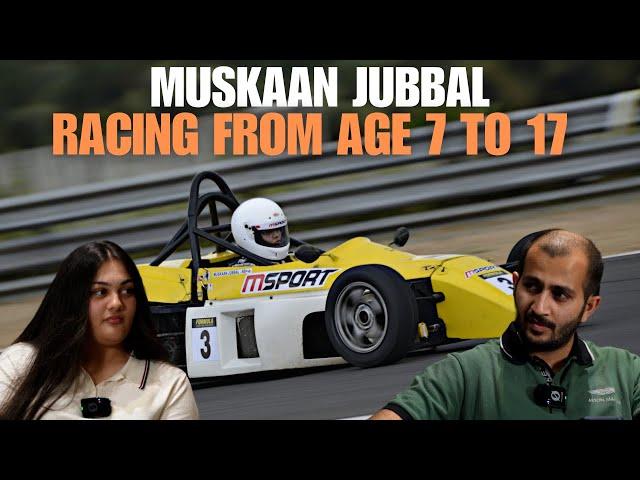 Muskaan Jubbal’s Journey from age 7 to 17: Breaking Barriers in Indian Motorsports!