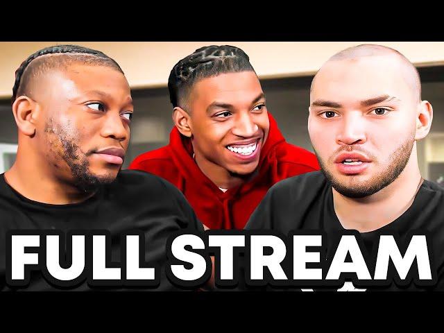 Adin Ross X Zias And Blou FULL STREAM!