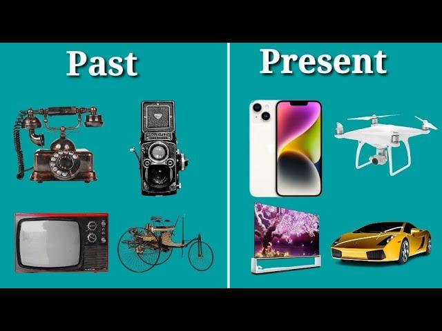 Then and  Now technology | Past and Present technology | Evolution of technology | Tech evolution