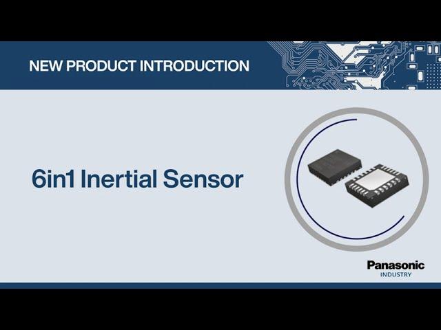 New Product Introduction: 6in1 Inertial Sensor