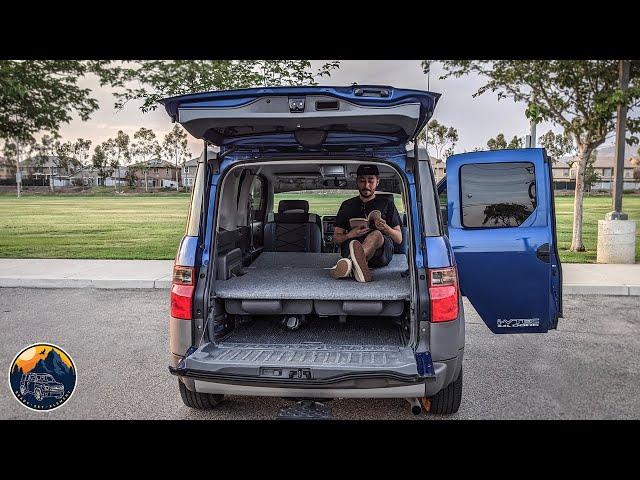 Honda Element Platform | Instant Bed Mode with Rear Seats