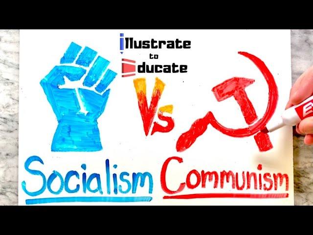 Socialism Vs Communism | What is the difference between Socialism and Communism?