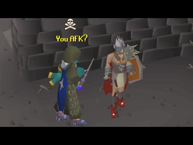 Will Players attack someone AFK in the Wilderness? (they attack, they get PKed)