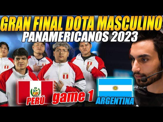 GRAN FINAL DEL DOTA MASCULINO EN LOS PANAMERICANOS 2023PERÚ vs ARGENTINA[G1/bo5] #dota2