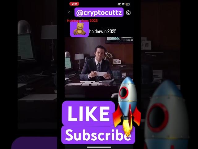 Teddy Bear Holders in 2025 #altseason #crypto #pulsechain
