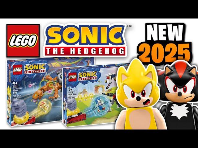 LEGO Sonic the Hedgehog 2025 Sets OFFICIALLY Revealed - SUPER SHADOW!!!