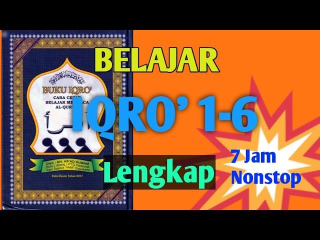 BELAJAR IQRO' (1-6 Lengkap)