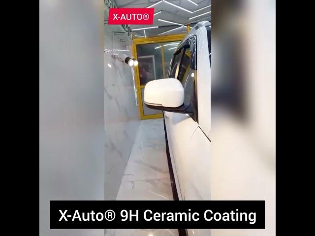 X-Auto® 9H Ceramic Coating effect #ceramiccoating #carcoating #car #amazing #amazonproducts