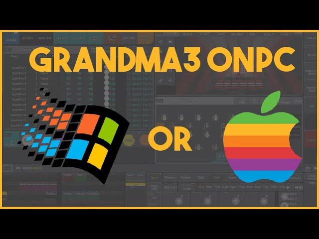 GrandMA3 on MAC or PC?