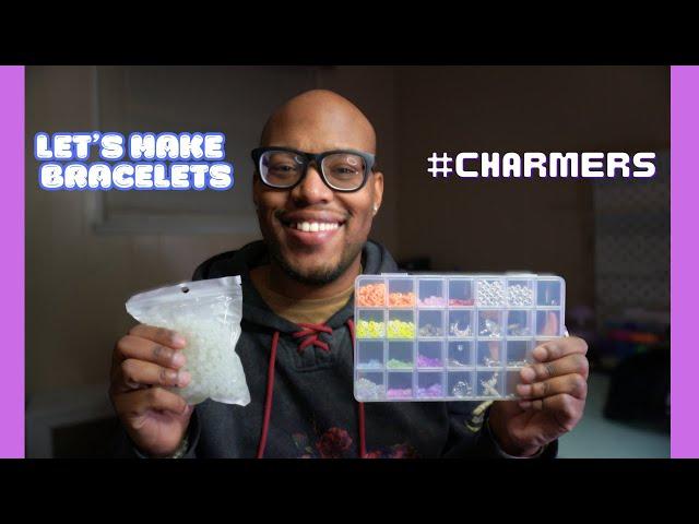 LET'S MAKE BEADED BRACELETS TOGETHER! (DIY FROSTY CHARM BEADED BRACELETS) Part 1 | Charms By Prince