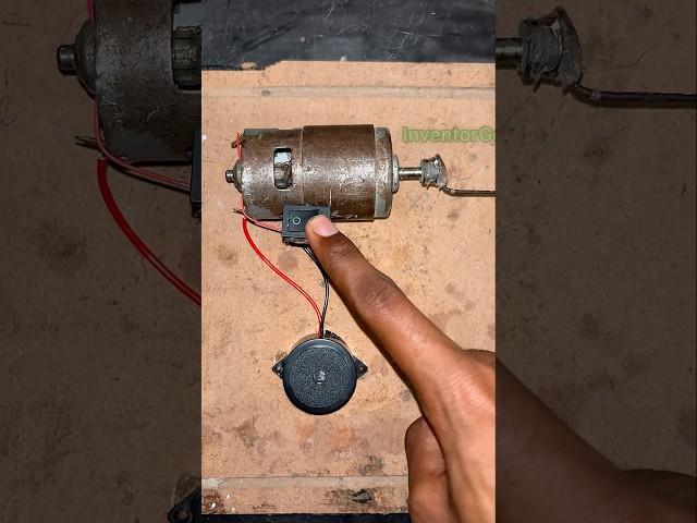 775 Dc motor life hack with Buzzer