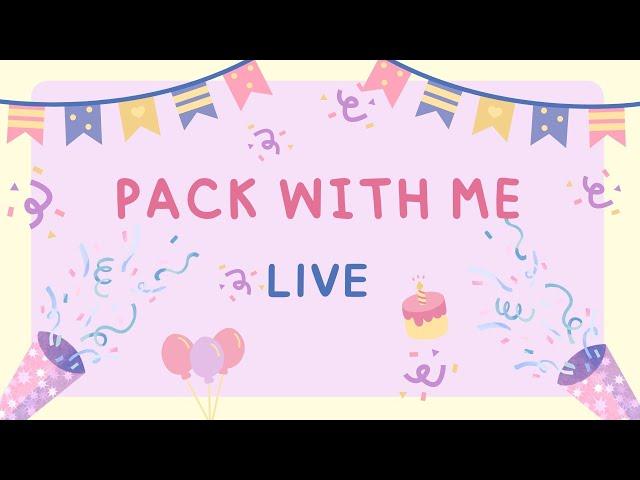 ️ Pack With Me |  18 Nov