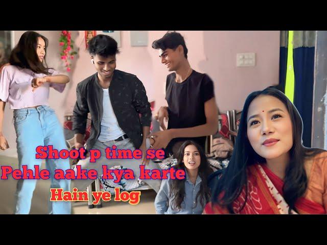 Shoot p Time se Pahle aake kya karte hain ye log dekho | Rakhi Kulung Rai | RkR Album New Vlog