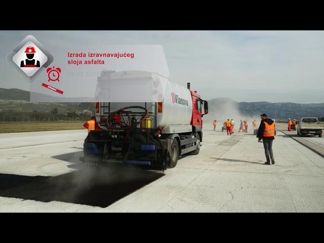 STRABAG - Split airport runway rehabilitaion - Croatia