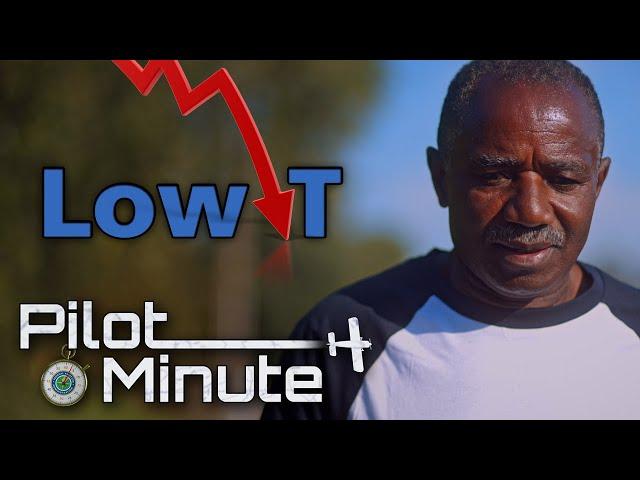Pilot Minute: Will being prescribed testosterone affect my medical certificate?