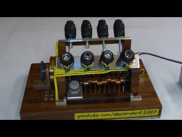 V8 Solenoid Engine 360° View