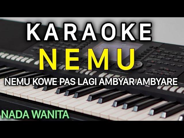 NEMU Karaoke Nada Cewek Rendah || Nada Wanita || Gilga Sahid