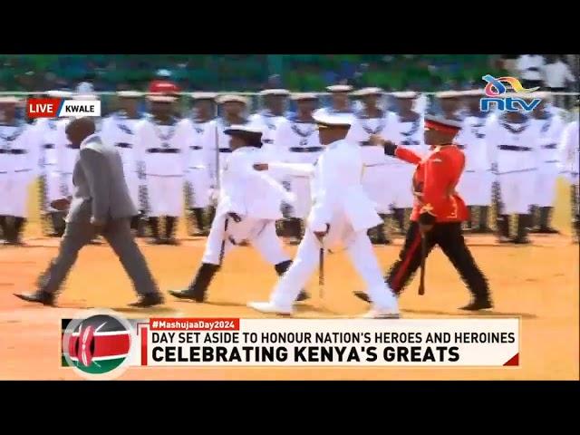 President William Ruto inspects Guard of Honour