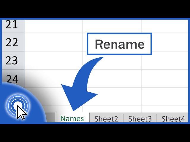 How to Rename Sheet in Excel