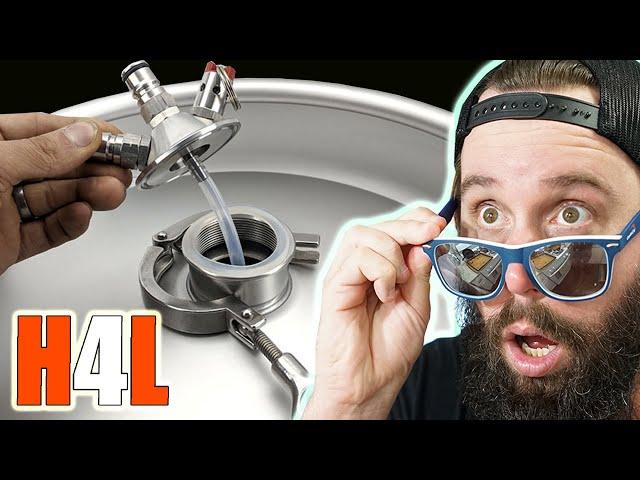 How to CONVERT SANKE KEG INTO CORNY KEG (ball lock) | Homebrewing